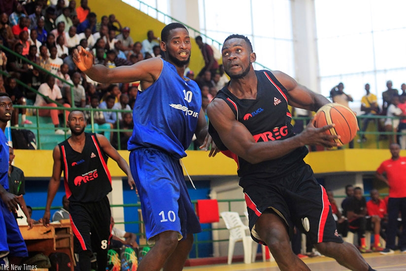 Olivier Shyaka (left), and Bienvenu Ngandu, who played together in Espoir before the latter joined REG last season. The Rwanda international teammates will team-up again at the lea....