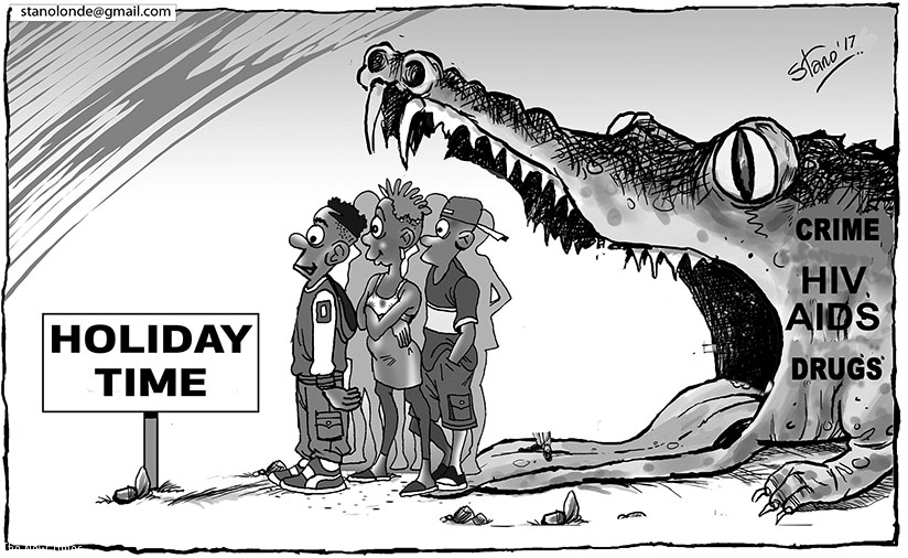 School going teenagers have been urged to be more careful during the festive season long holiday to avoid risky behaviour that could expose them to danger.