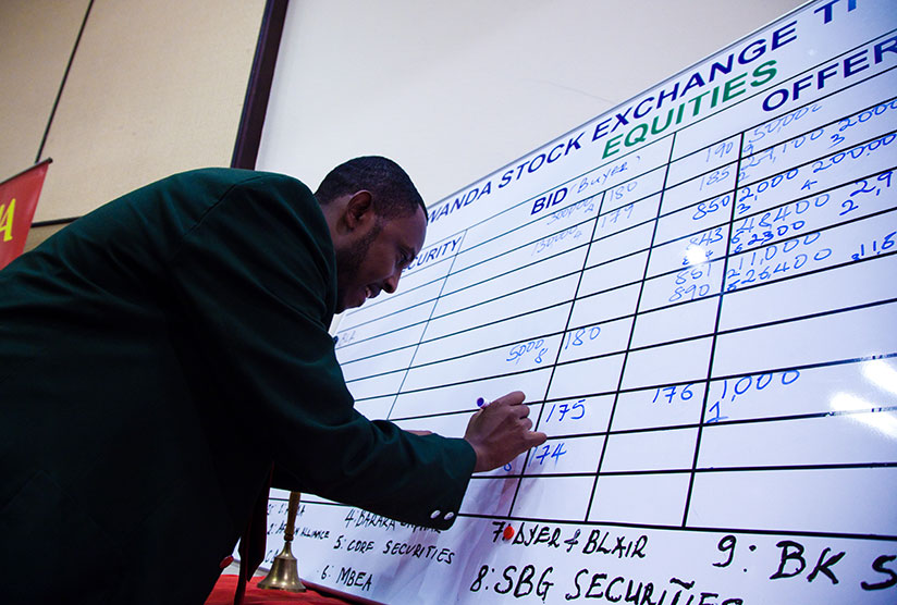 The local stock exchange was quiet yesterday. / File.