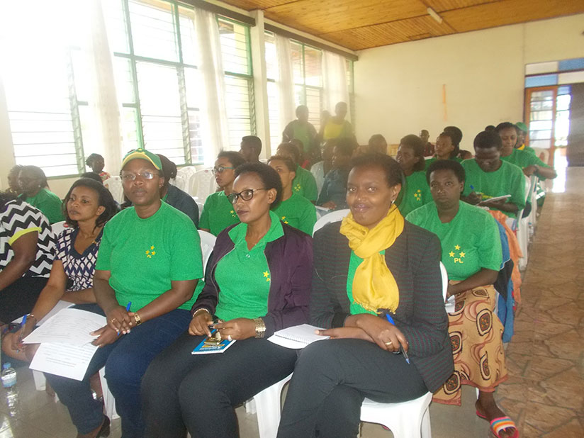 Women attend the training on gender equity and job creation. / Michel Nkurunziza