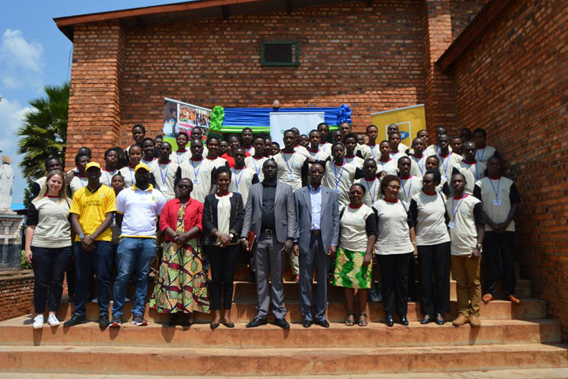 The 9th edition of Imbuto's holiday camp which is held for students under the Edified Generation programme, is held annually in Huye. / Courtesy