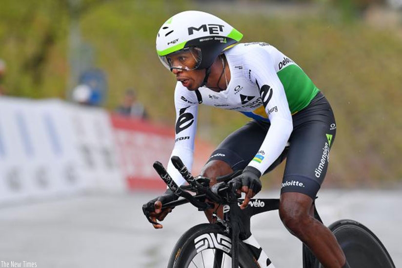 Rwanda cyclist icon, Adrien Niyonshuti. (Courtesy)
