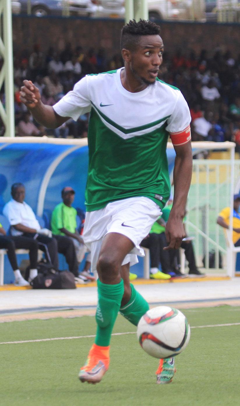 Former Rayon Sports midfielder Fabrice Kakule Mugheni is SC Kiyovu's top scorer with three goals. / Samuel Ngendahimana