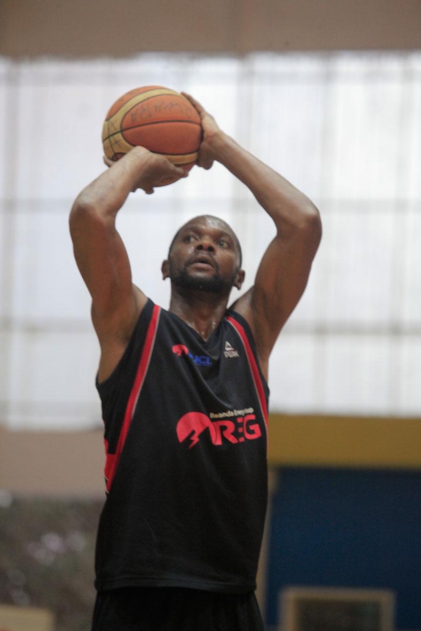 Kami Kabange leads REG with a combined 67 points in both games, 32 points against IPRC-South and 35 against Rusizi. / S. Ngendahimana