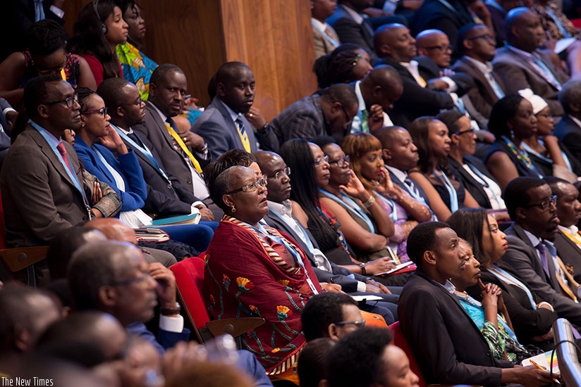 A cross section of delegates during the just-concluded Umushyikirano in Kigali. / Timothy Kisambira