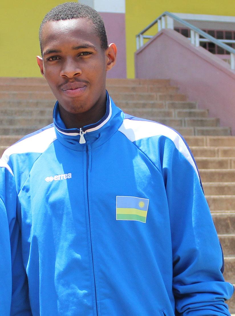 Left attacker Willcliff Dusengimana. / Peter Kamasa