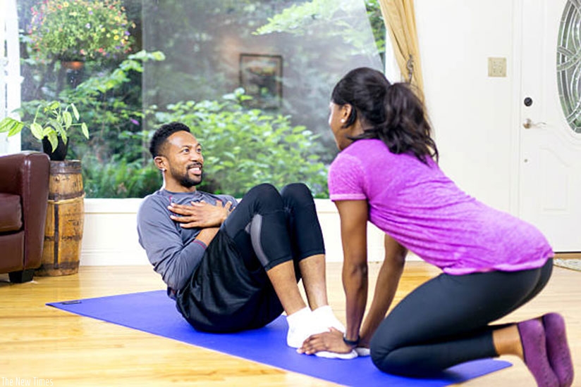 Working out as family is a good strategy to remain healthy. / Net.