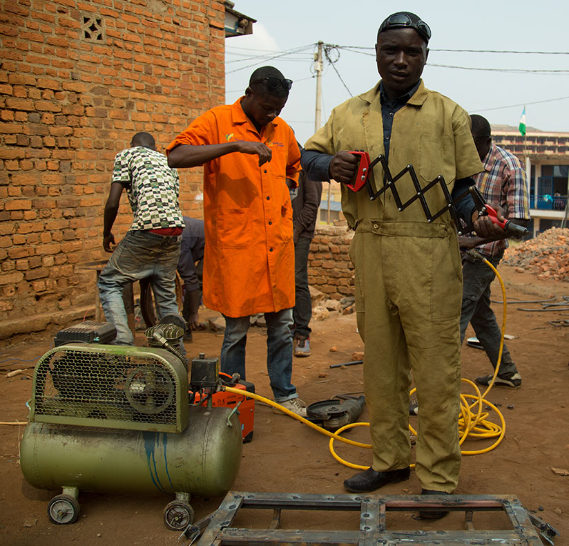 Metal fabrication businesses are some of the productive sectors that have been prioritised in power supply under the new strategy, to achieve universal access to electricity by 2014. / File