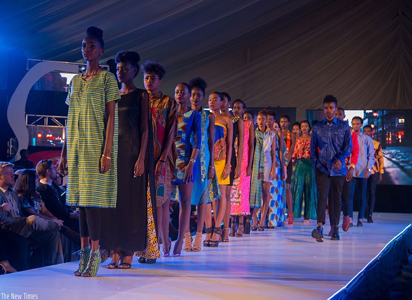 Kigali Fashion week, which was organised at Kigali Serena Hotel in February. File
