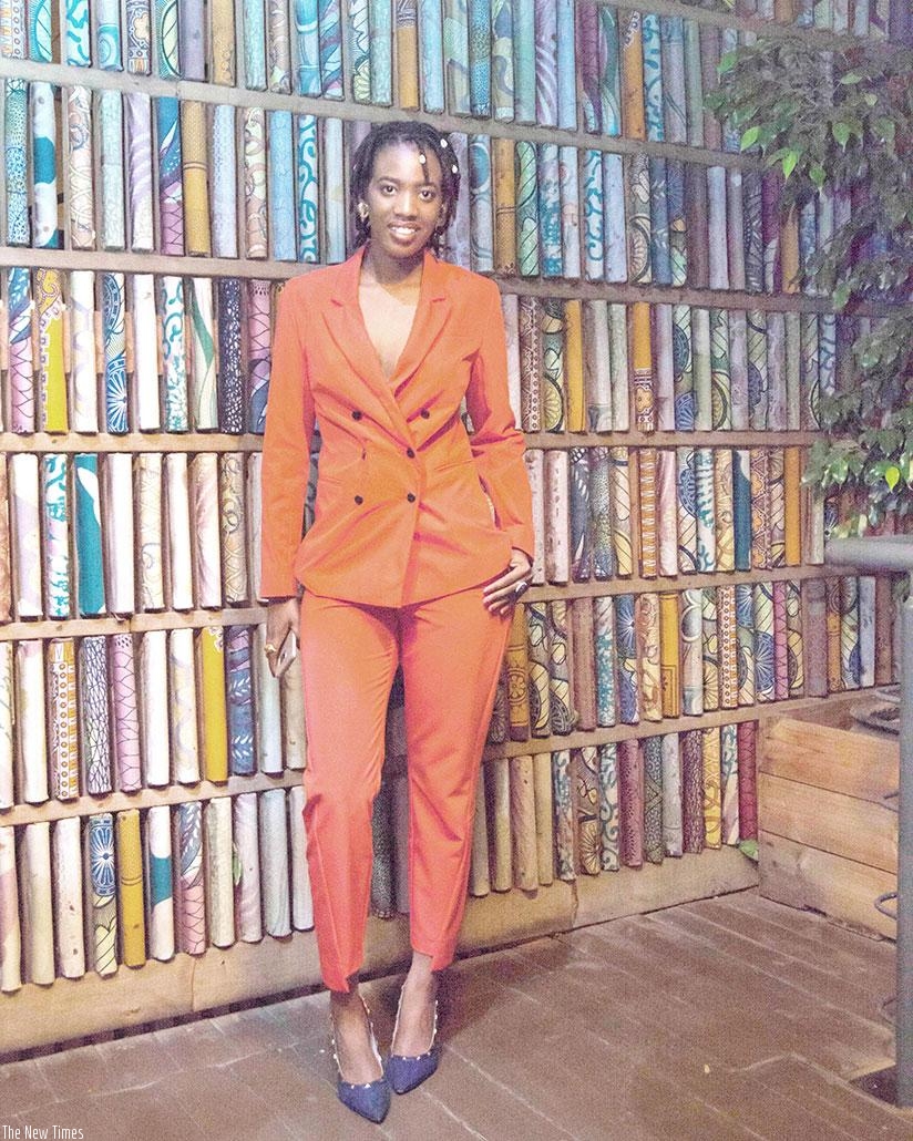 Judicaelle Irakoze is the founder of 'Choose Yourself',  an organisation that advocates for women empowerment.   (Courtesy photo)