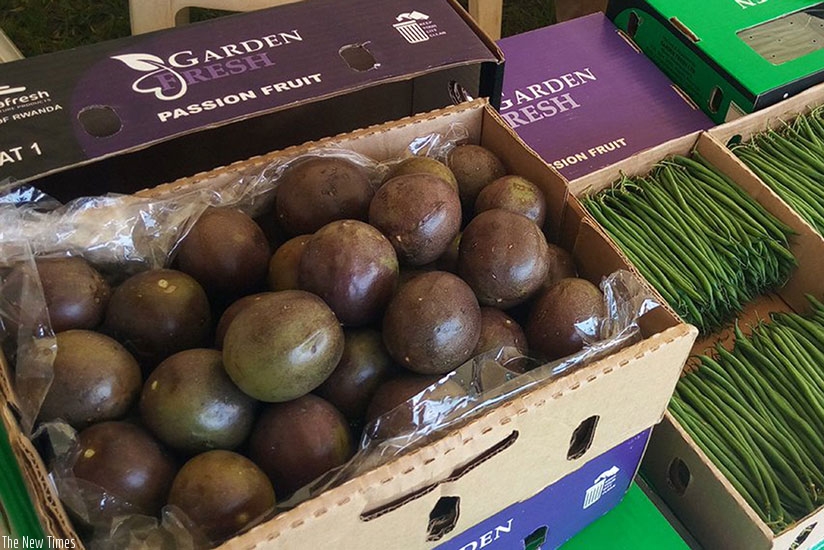 Fruits and vegetables being packaged for export. NAEB is currently registering all horticulture exporters. / File.