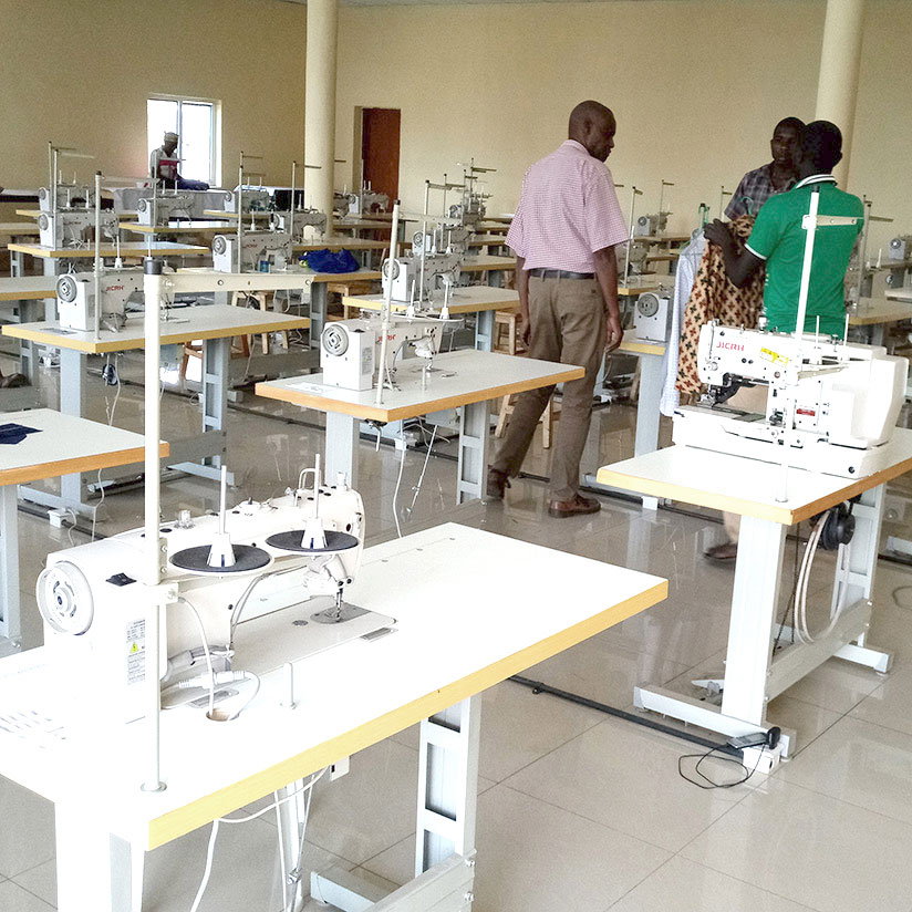 Part of the facility in Burera Garment Factory. / File