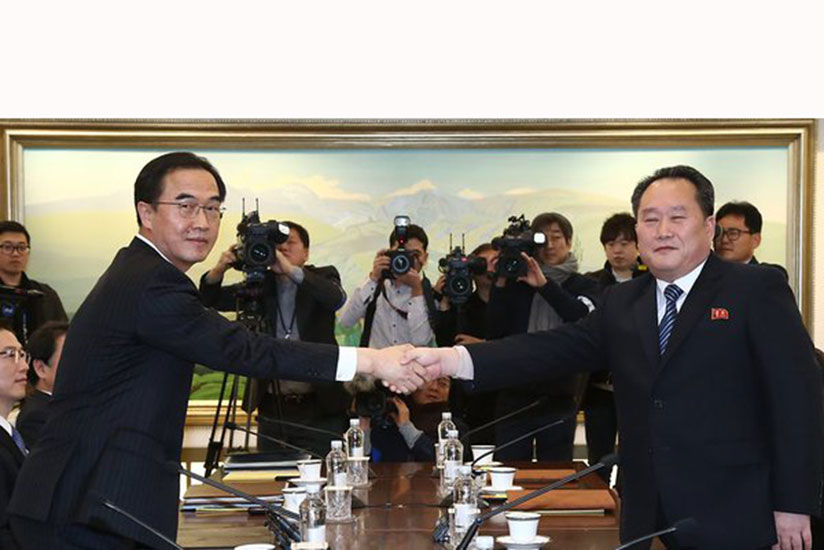 A military hotline between the nations, suspended for nearly two years, will be reinstated from Wednesday, the South's officials said. (Net photo)