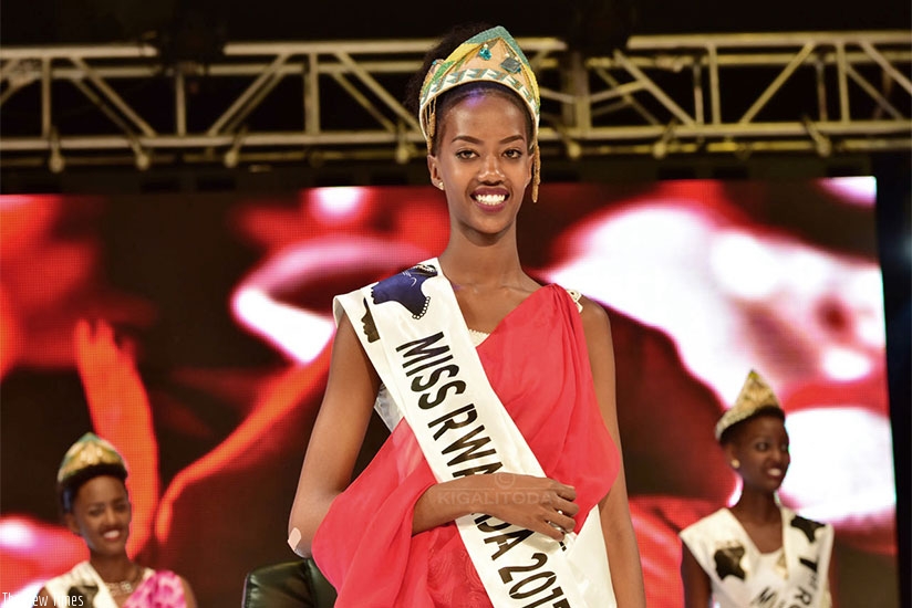 Elsa Iradukunda is the 6th Miss Rwanda, and the second to represent the country at Miss World. File. 