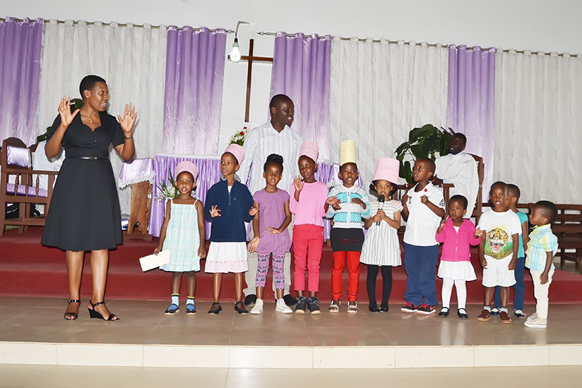 Sunday School services give children a chance to learn about God. / Dennis Agaba.