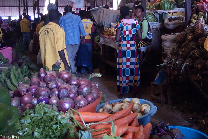 Vegetable prices fell by over 10 per cent in December. / File.