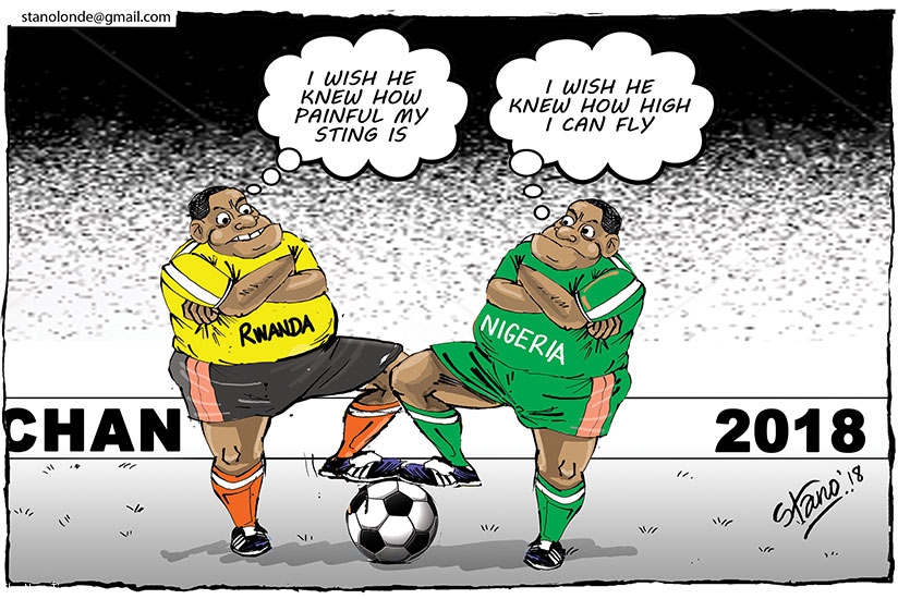 The Rwandan national football team, Amavubi, will today play the Super Eagles of Nigeria in their opening match at the fifth edition of the African Nations Championships (CHAN) in Morocco.