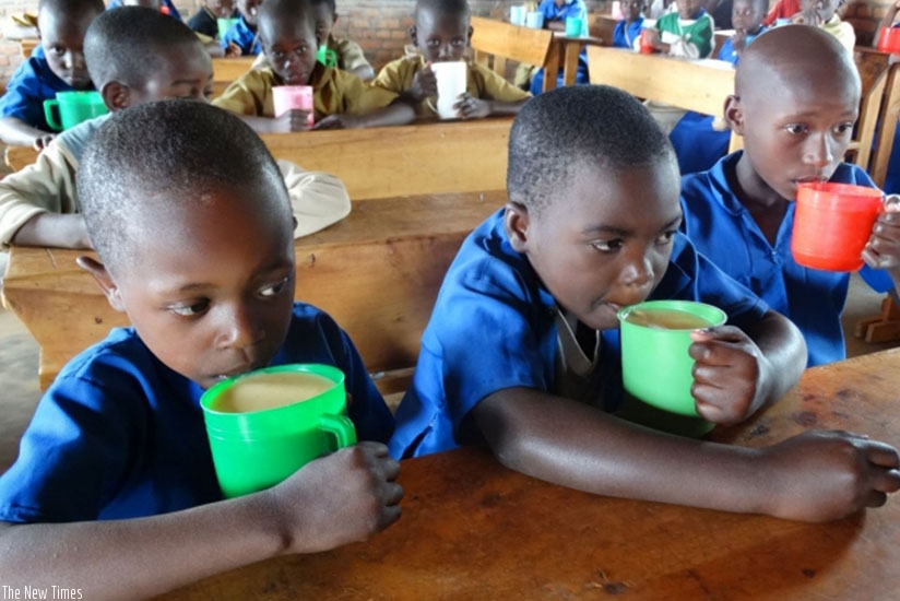 Children take porridge. A law that governs social enterprises in the country should be enacted in order to make tax exemptions for companies that operate with a mission to find com....