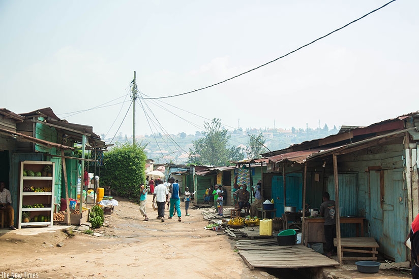Nyarutarama's Kangondo neighbourhood that is set for a major face-lift. rn(Nadege Imbabazi)
