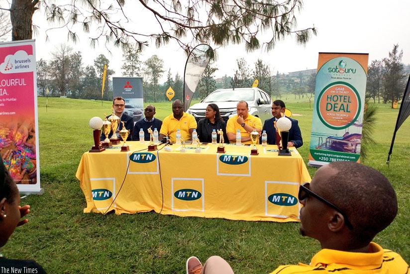 Dr Kashaka (middle), Numa (2nd from right) and other officials at the news conference on Thursday. Courtesy.