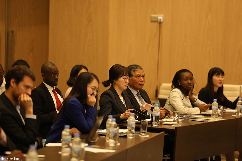 Participants at the meeting in Kigali yesterday. Timothy Kisambira.