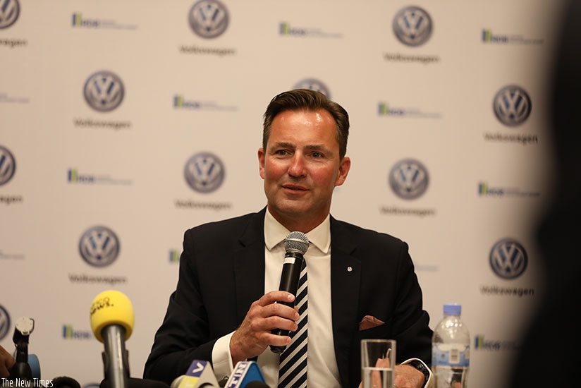 Schafer addresses the media. File. 