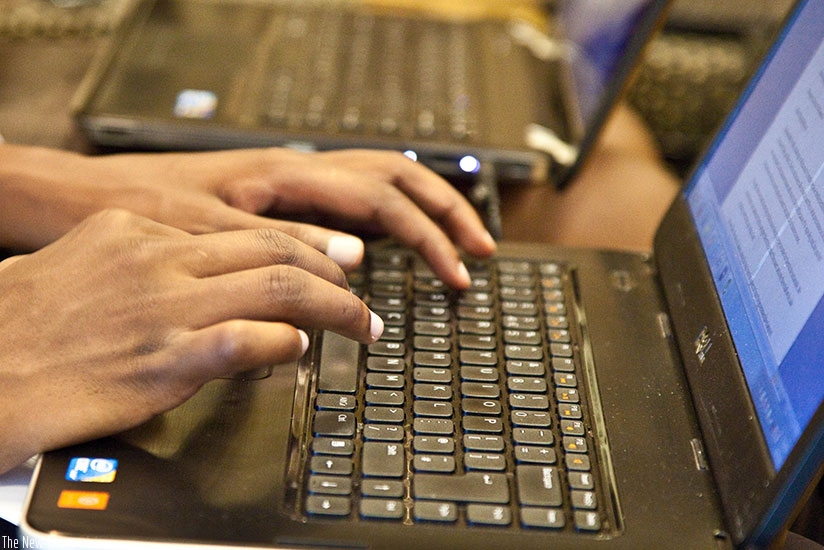 An internet user surfs. Cyber crime targeting banks is on the rise. File.