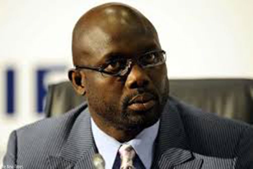 Weah entered politics after retiring from football in 2002. (Net photo)