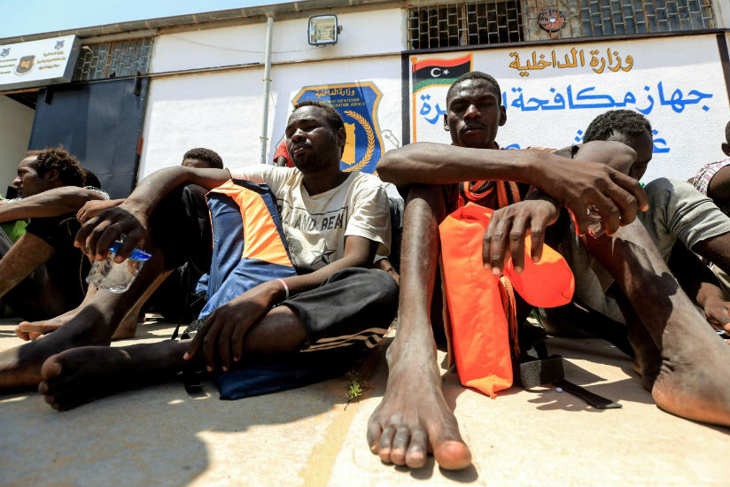 At slave auctions, Libya smugglers are selling off migrants for as little as $400. / Internet photo