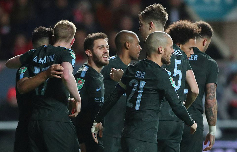 City will play either Chelsea or Arsenal in the final with the two Premier League sides playing on Wednesday. / Net photo