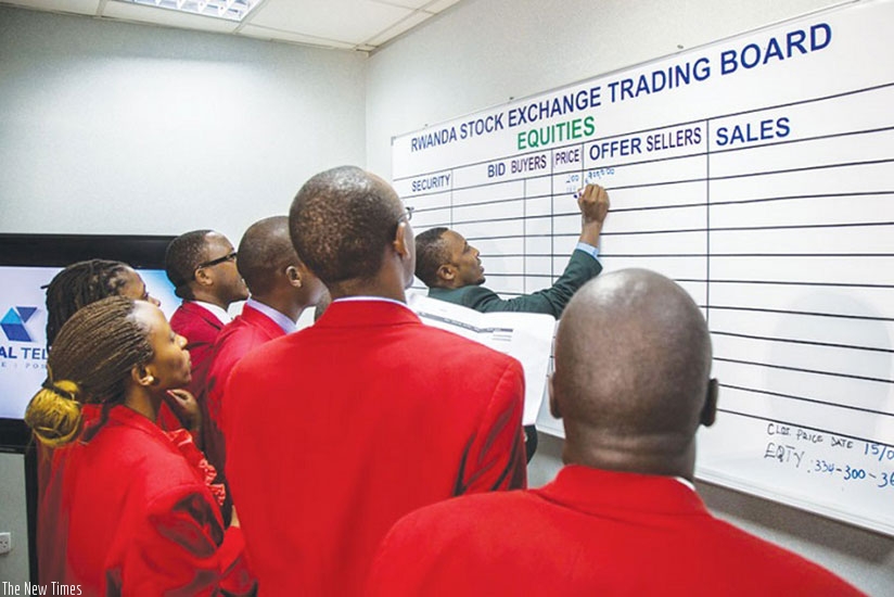New legislation will boost activity at the Rwanda Stock Exchange. File.