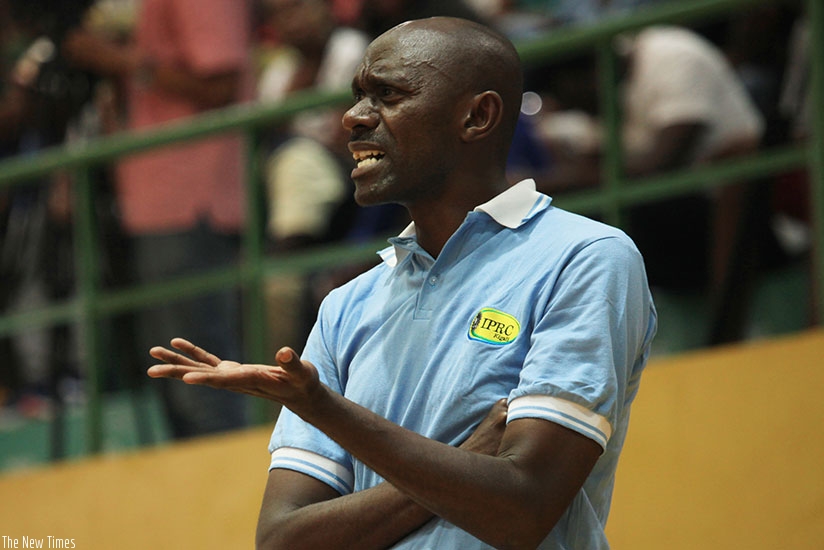 IPRC-Kigali head coach Buhake. (File)