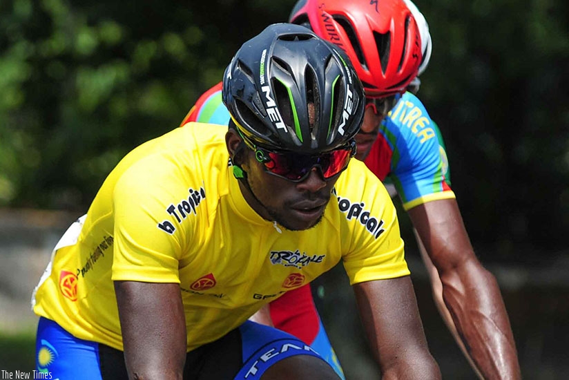 Joseph Areruya is fresh from winning La Tropicale Amissa Bongo 2018. (Courtesy)