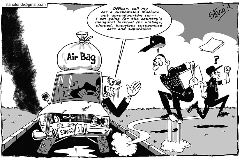 Kigali on Saturday hosted the country's inaugural festival for vintage, pimped, luxurious customised cars and superbikes.