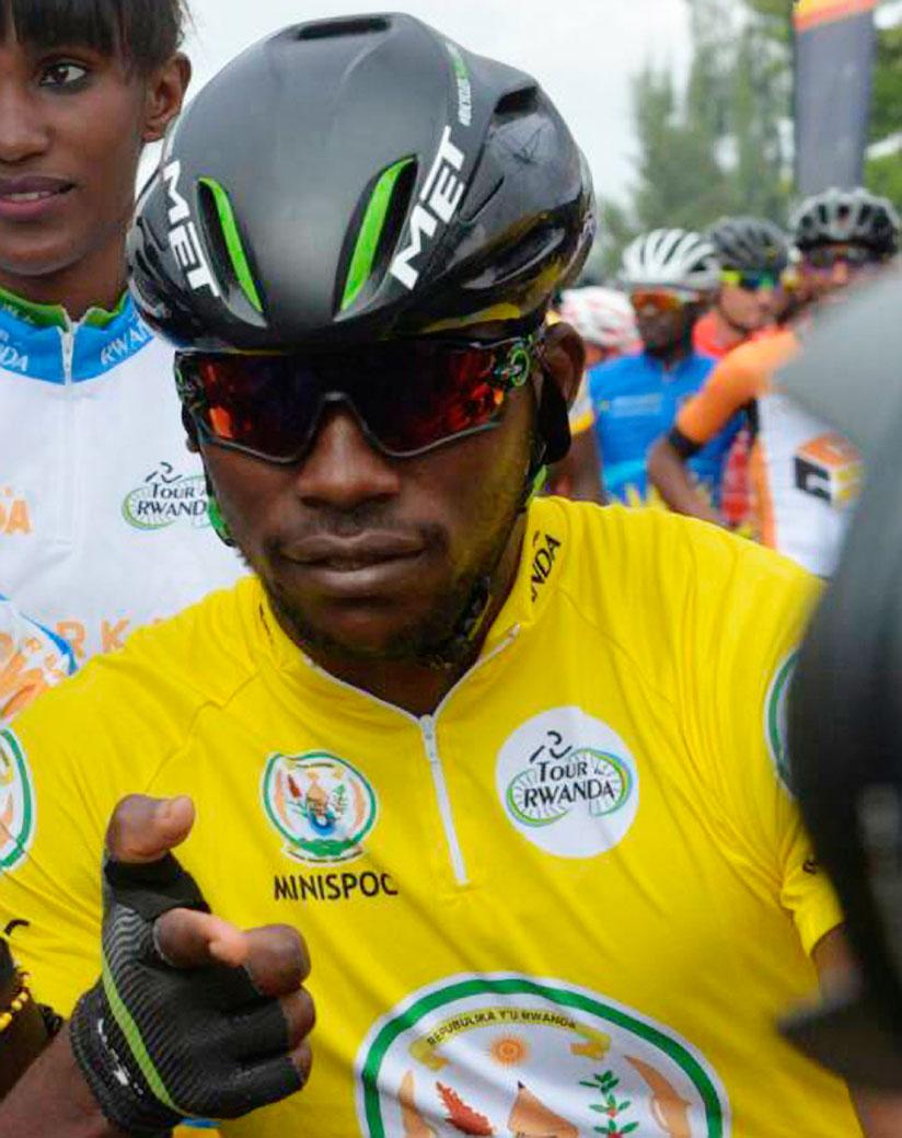 The 2017 Tour du Rwanda champion Areruya lead the U23 Team Rwanda to Cameroon. File