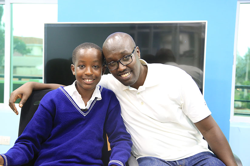 Mugisha is a young gifted singer and songwriter who wants to become a professional gospel singer when he grows up. / Faustin Niyigena