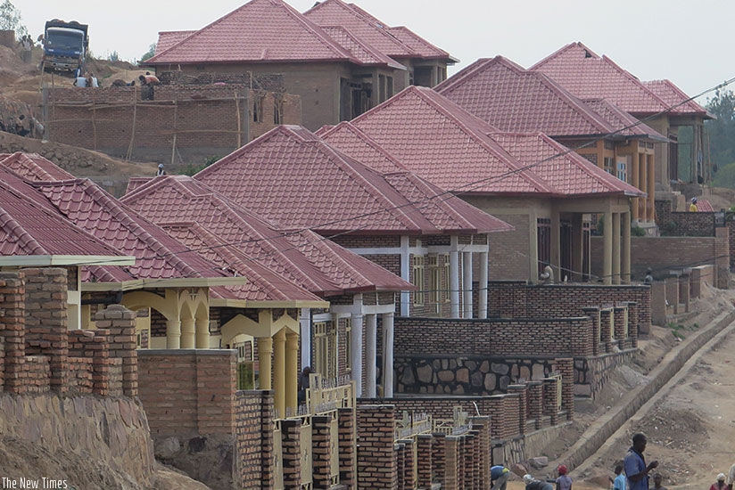 Affordable houses in Kinyinya, Gasabo District. / File.