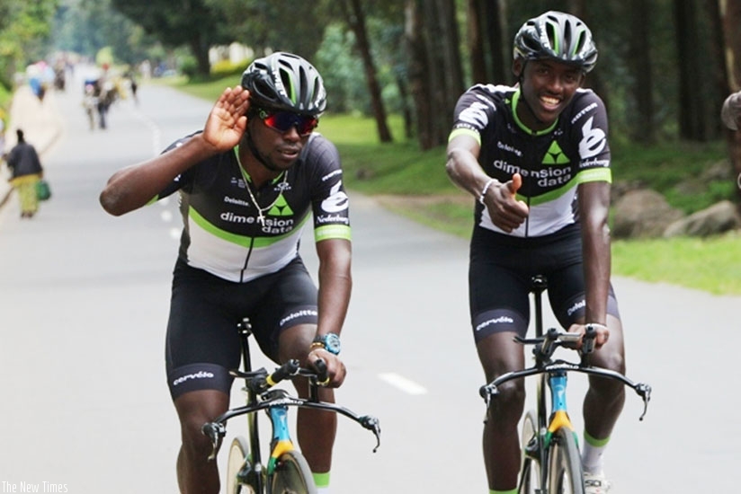 Joseph Areruya (L) and Samuel Mugisha.