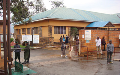 The entrance of CHUK. Net photo.