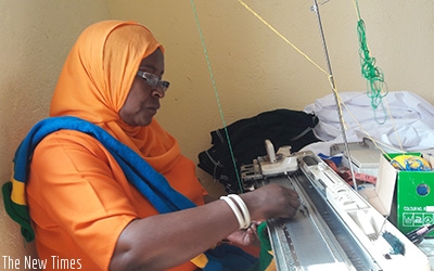 Espu00e9rance Mwamini Nyirandegeya, an inmate tutor at Nyagatare Juvenile Prison. Kelly Rwamapera.