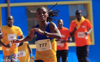 Nyirarukundo is keen to win medal at 2018 Commonwealth Games. File.