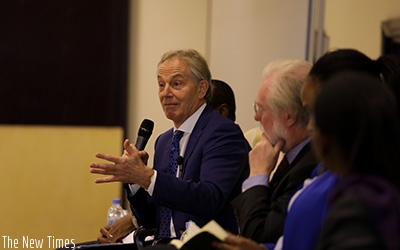 Former British Prime Minister Tony Blair says  that the journey towards Rwandau2019s middle income status will among other things require improvement in the education system. Tim....