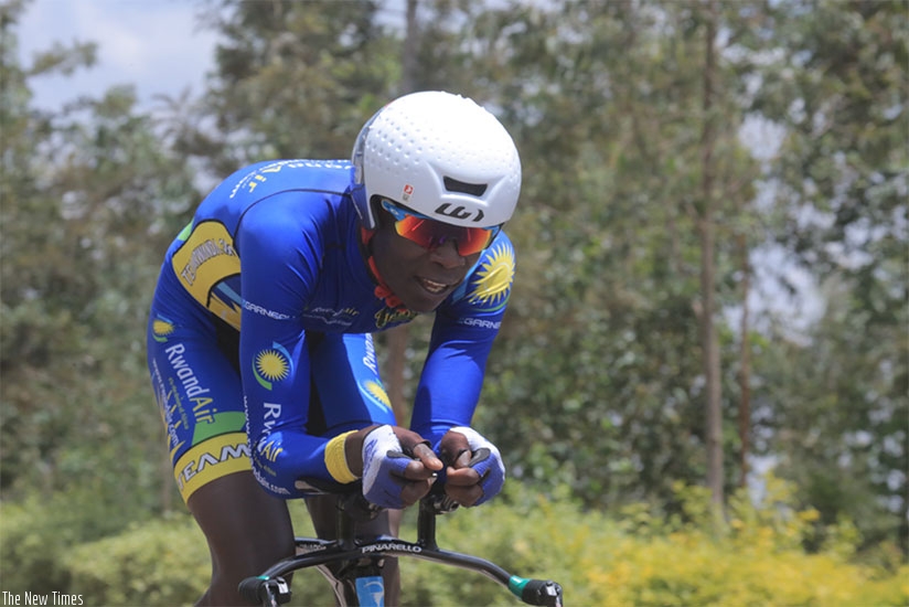 Jean Bosco Nsengimana will be part of the Rwandan riders competing for honours. File. 