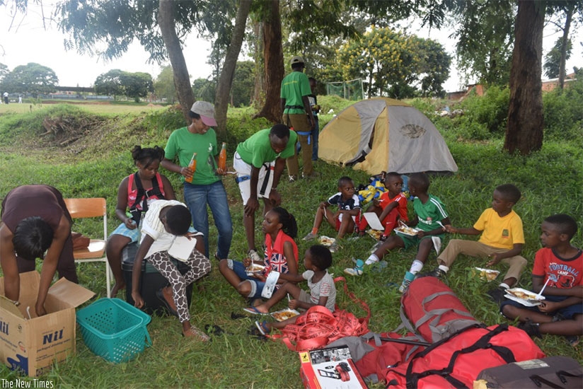 Social interaction can help children learn of new skills and gain new friendships.  / Photos by Dennis Agaba.