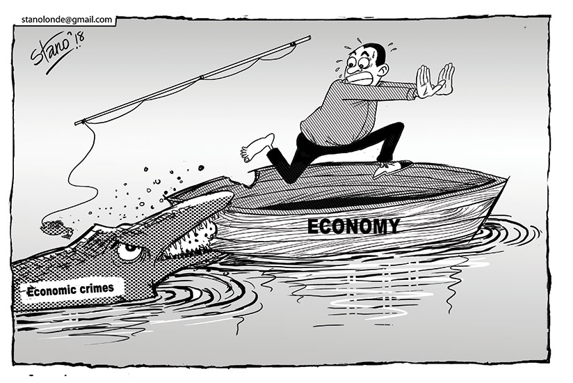 Economic crimes are increasingly becoming a threat to businesses and organisations, with culprits most likely being mid-level managers, according to a new study by PricewaterhouseCoopers.