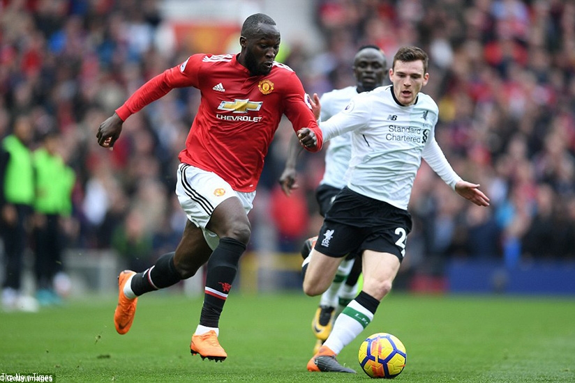 United striker Romelu Lukaku was hailed for his aggressive approach to leading the line and played a crucial role in victory. 