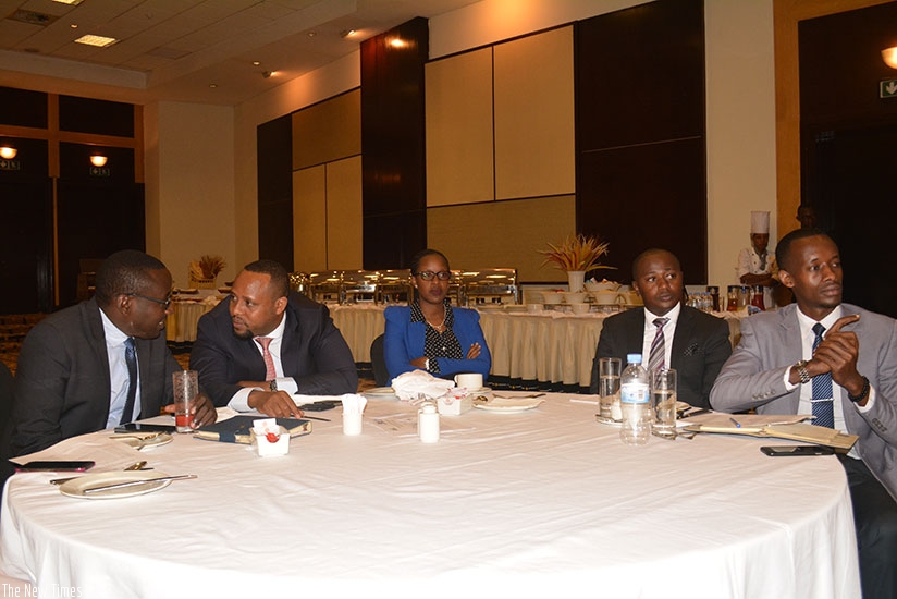 Ringing the bell for gender equality was graced by various activists. (Frederic Byumvuhore)