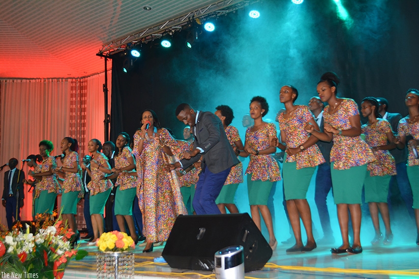 Healing Worship Team during a perfomance last year at Bethesda Holy Church in Gisozi.The team will launch its fourth album this Sunday. /Photo by Frederic Byumvuhore