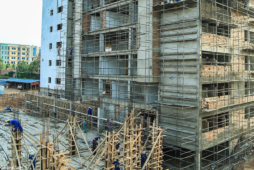 A construction site in Kigali. The new evaluation model will focus on the impact of such projects on the people. (File)