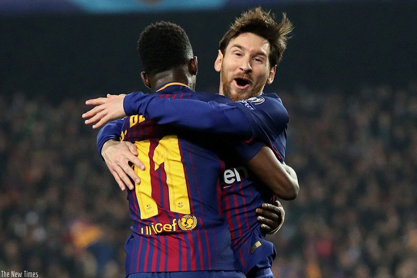 Messi was the creator, beating two Chelsea defenders before playing a perfect through pass for Dembele to score. Net photo
